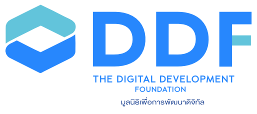 THE DIGITAL DEVELOPMENT FOUNDATION Logo